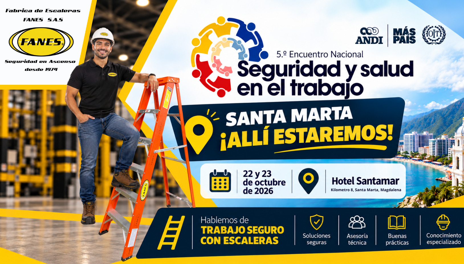 FANES - Encuentro Nacional de Seguridad y Salud en el Trabajo, Santa Marta 2026